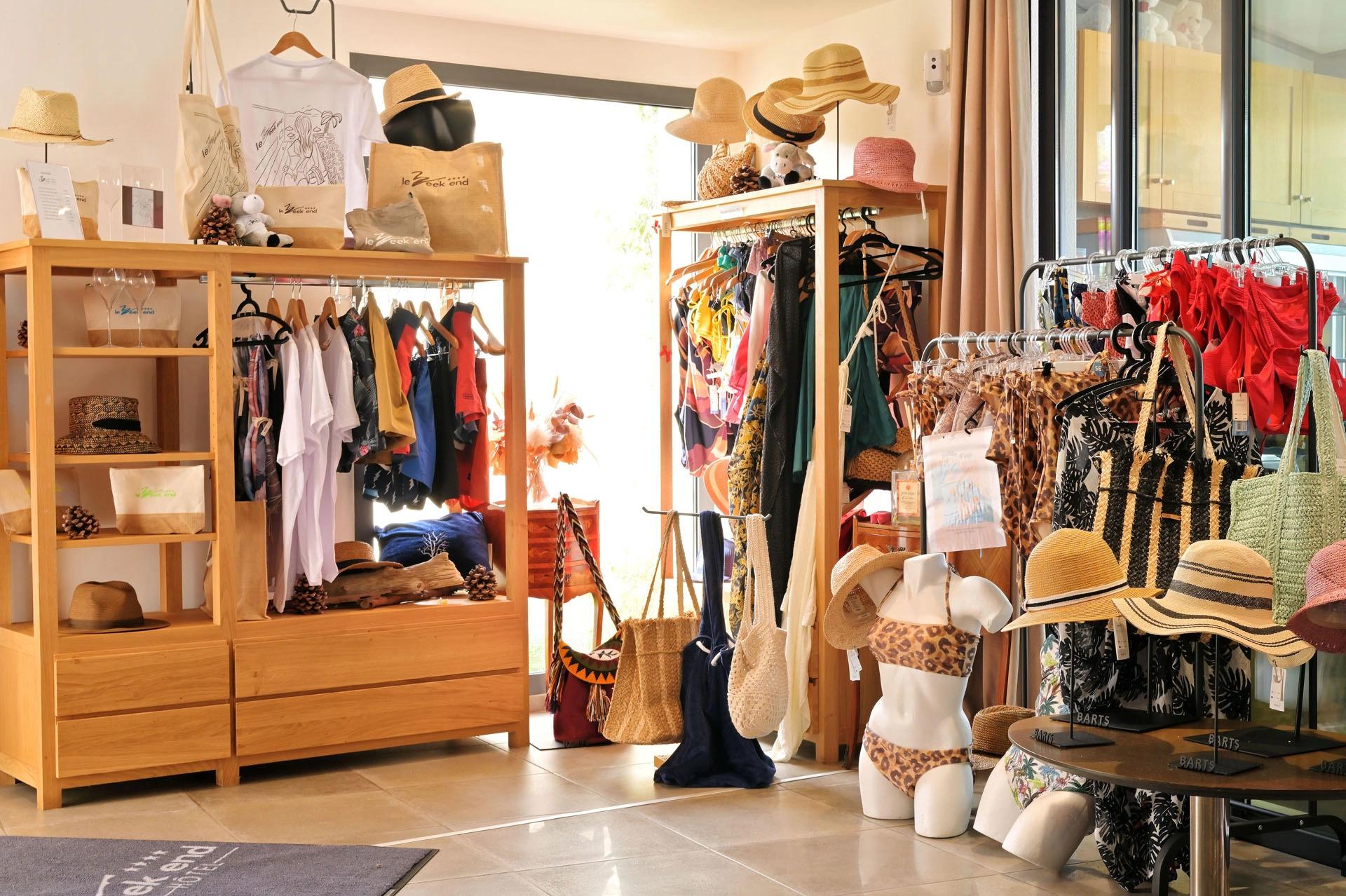 Boutique souvenir à l'hôtel 4 étoiles à Ajaccio