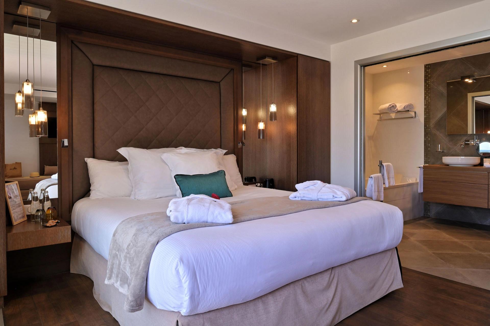 Suite de luxe à l'hôtel 4 étoiles à Ajaccio